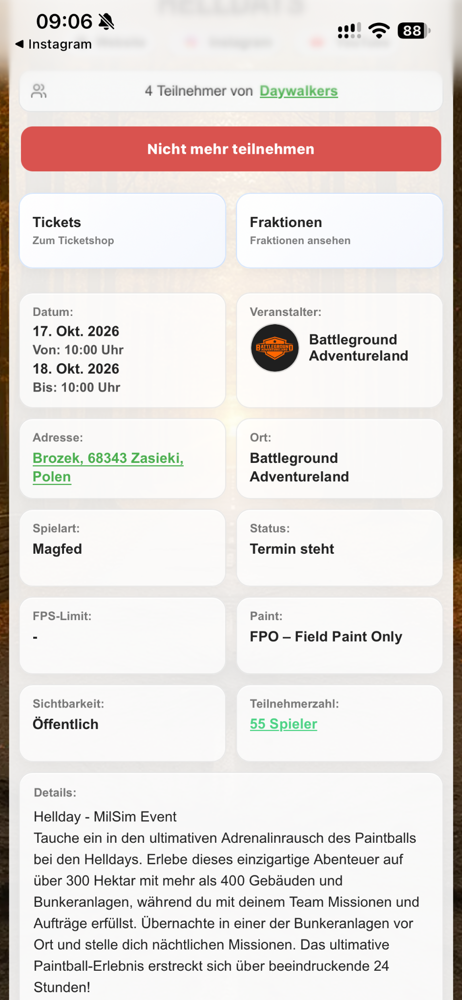 Eventdaten · FPO ergänzt